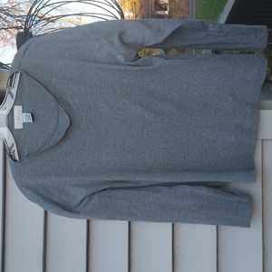 Top, J. Jill, size Large, Gray